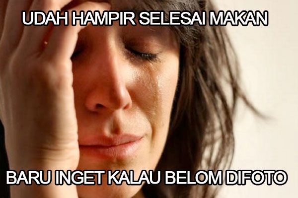 Serba-Serbi Foto Dulu, Santap Kemudian